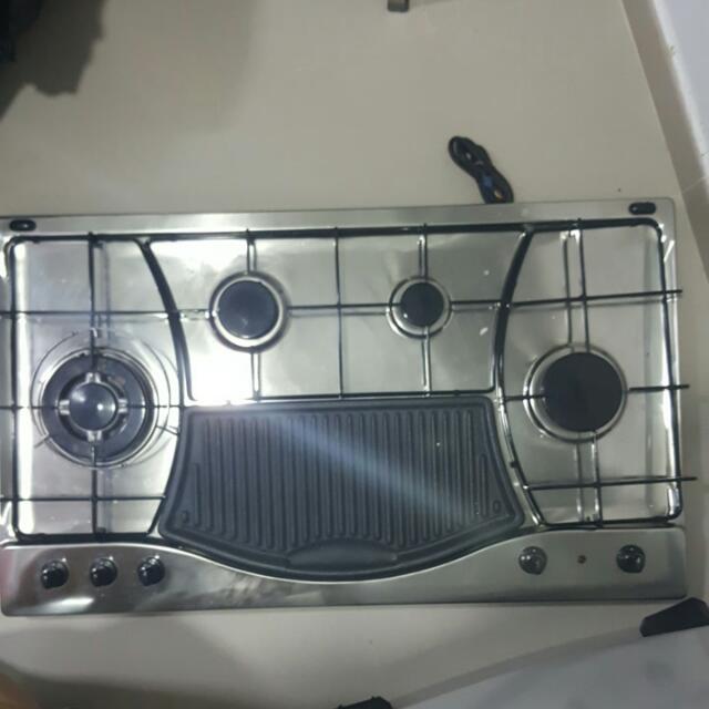 Ariston Hob And Hood, TV & Home Appliances, Kitchen Appliances, Hobs