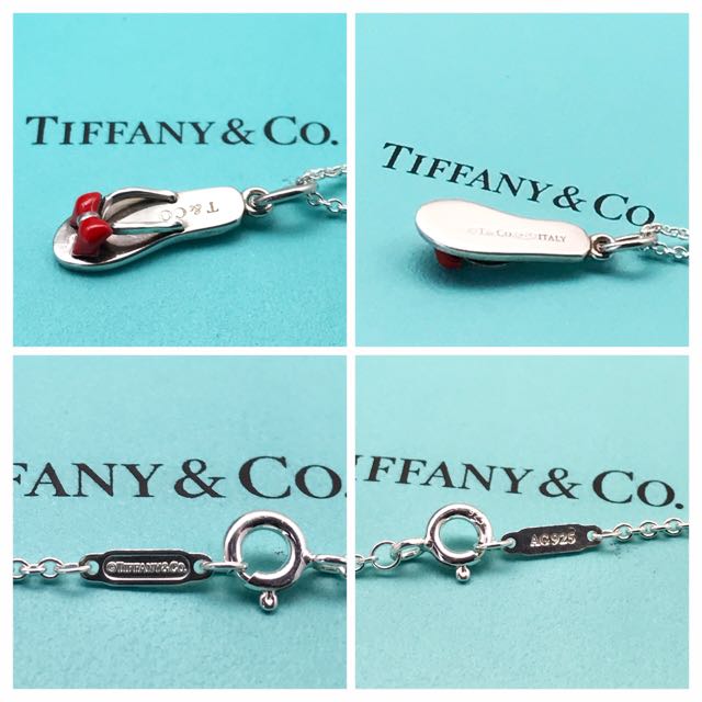 tiffany flip flop charm