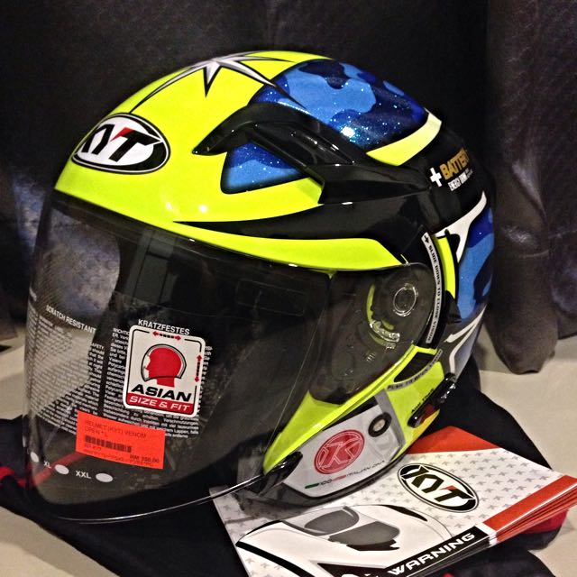 Half face helmet kyt clearance