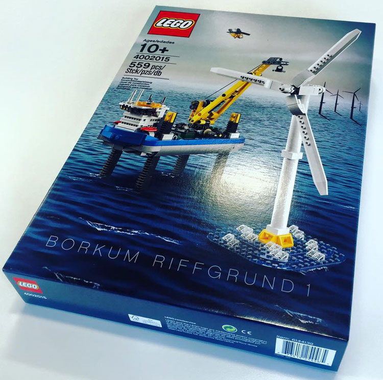 Borkum riffgrund 1 lego clearance