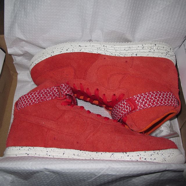 nike lunar force 1 high university red