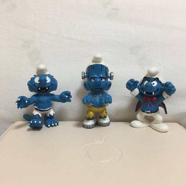 rare smurf figurines