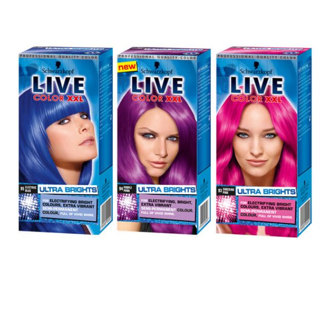 Schwarzkopf Germany Salon Ultra Bright Live Xxl Orange Blue