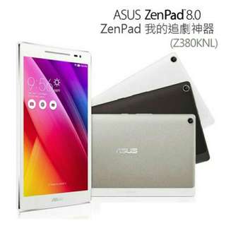 ASUS ZenPad 8.0 Z380KNL 8吋八核通話平板 LTE/16G