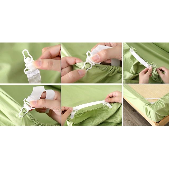 Bed Sheet Grippers Set of 4, Furniture, Beds & Mattresses on Carousell