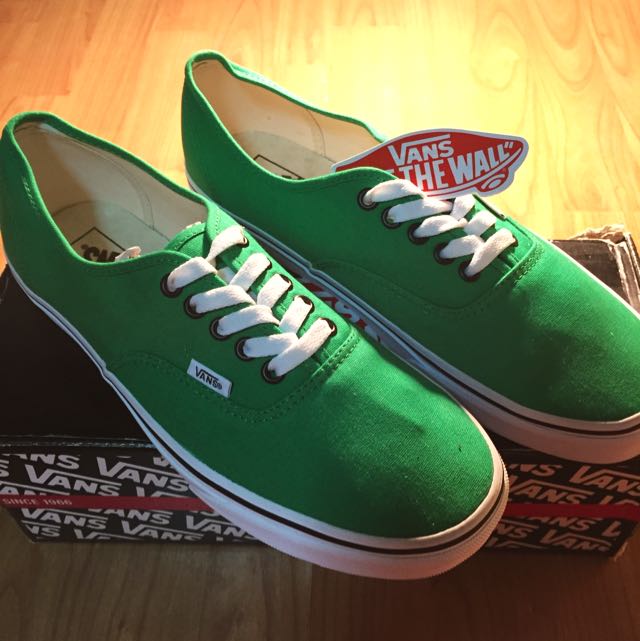 van shoes green