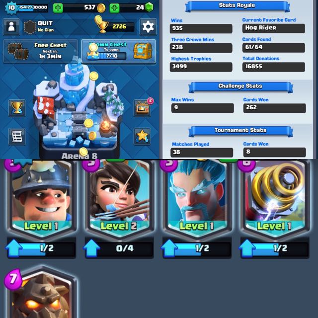 Clash Royale Account Video Gaming Video Game Consoles Others on Clash Royale Account Video Gaming Video Game Consoles Others on