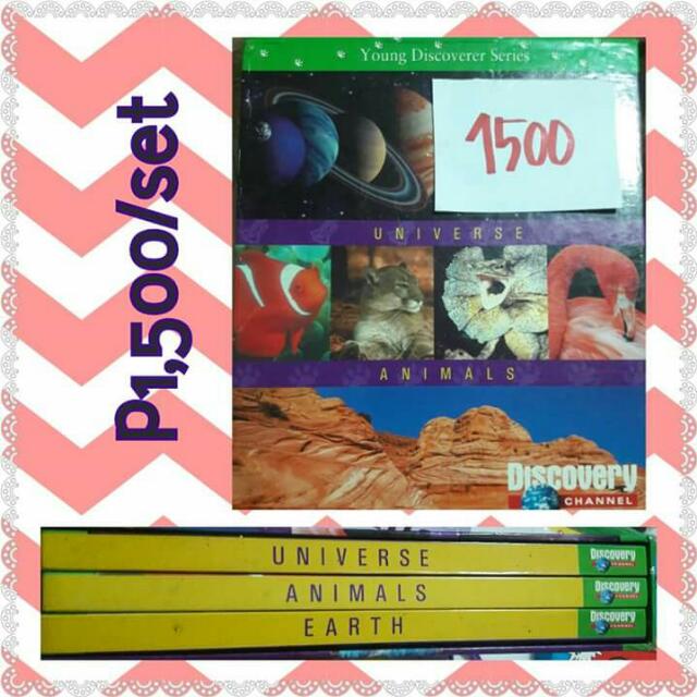 Discovery Channel Books for Universe, Earth and Animals, Hobbies & Toys,  Books & Magazines, Children's Books on Carousell