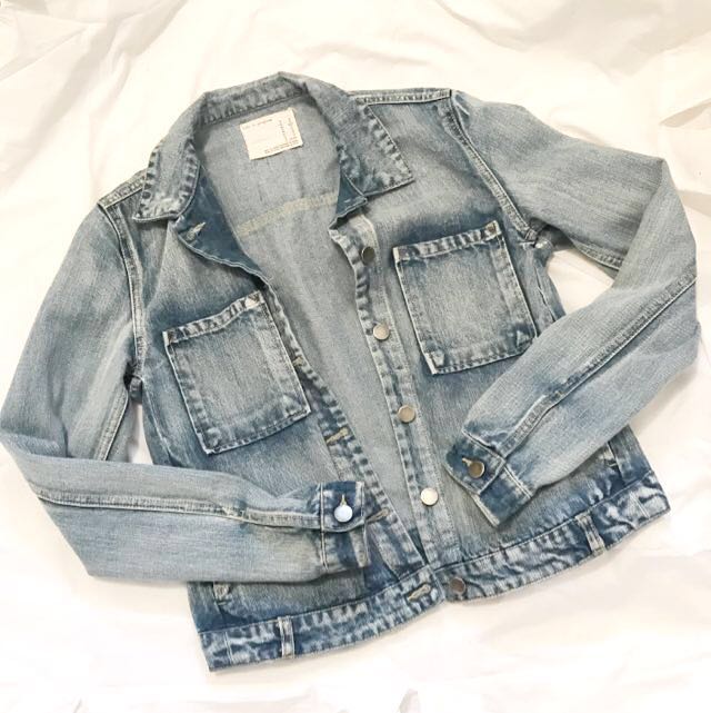 Forever 21 Life In Progress Denim Jacket Women S Fashion