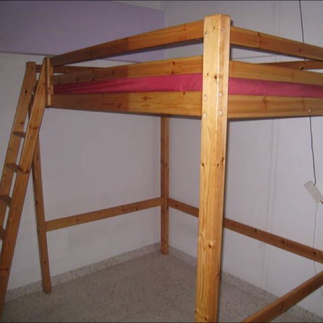 queen size loft bed ikea