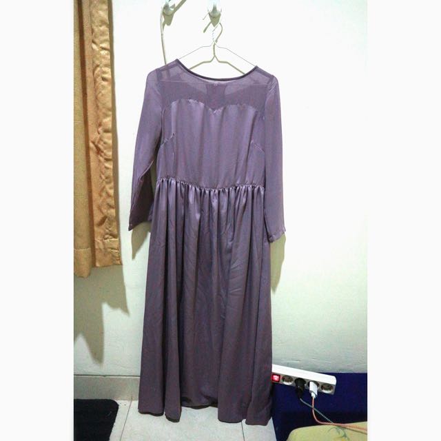 lavender bridesmaid dress