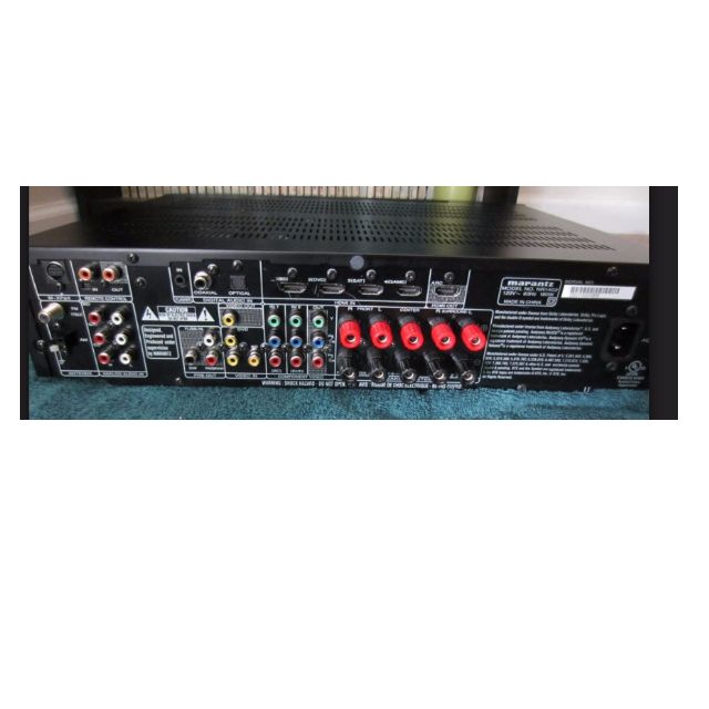 Marantz NR1402 AV Receiver Amplifier 3D Ready 1080p Upscaling, Audio