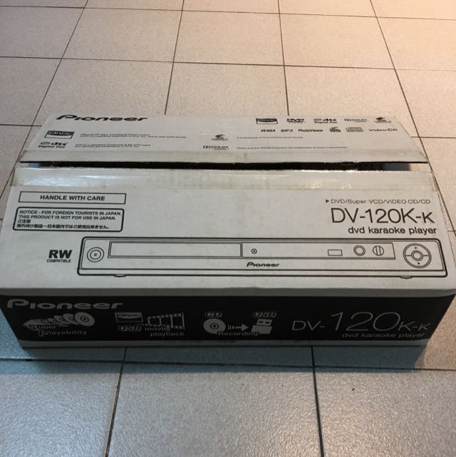 Pioneer DV-120K Multi-system DVD Player, TV & Home Appliances, TV ...
