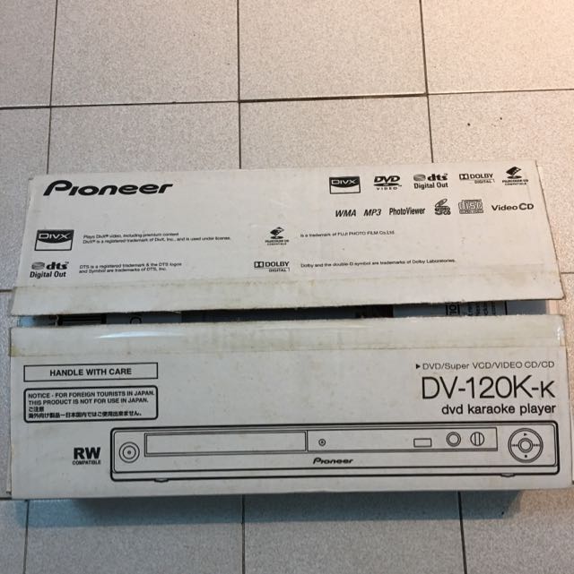 Pioneer DV-120K Multi-system DVD Player, TV & Home Appliances, TV ...