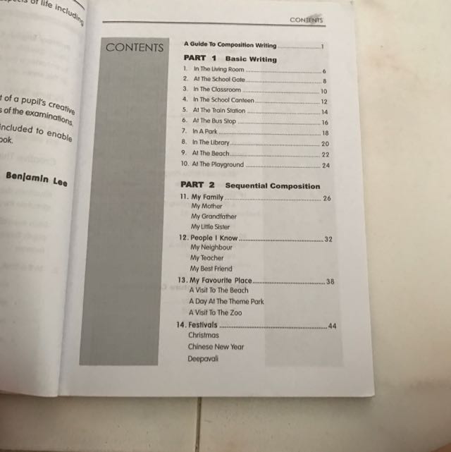 Primary English Composition Book 3 Books Stationery Childrens On Carousell