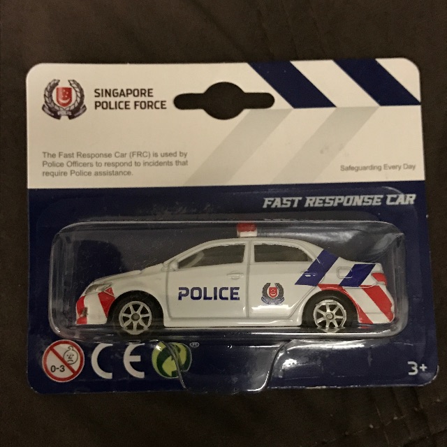 a police toy car