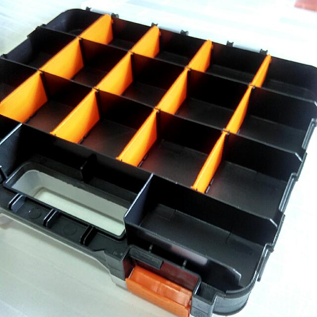 Tactix double sided organiser clearance