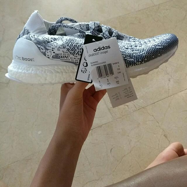 Ultra Boost Uncaged Oreo White Noise Men s Fashion Footwear
