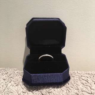 Pandora Smooth Fine Silver Band Ring