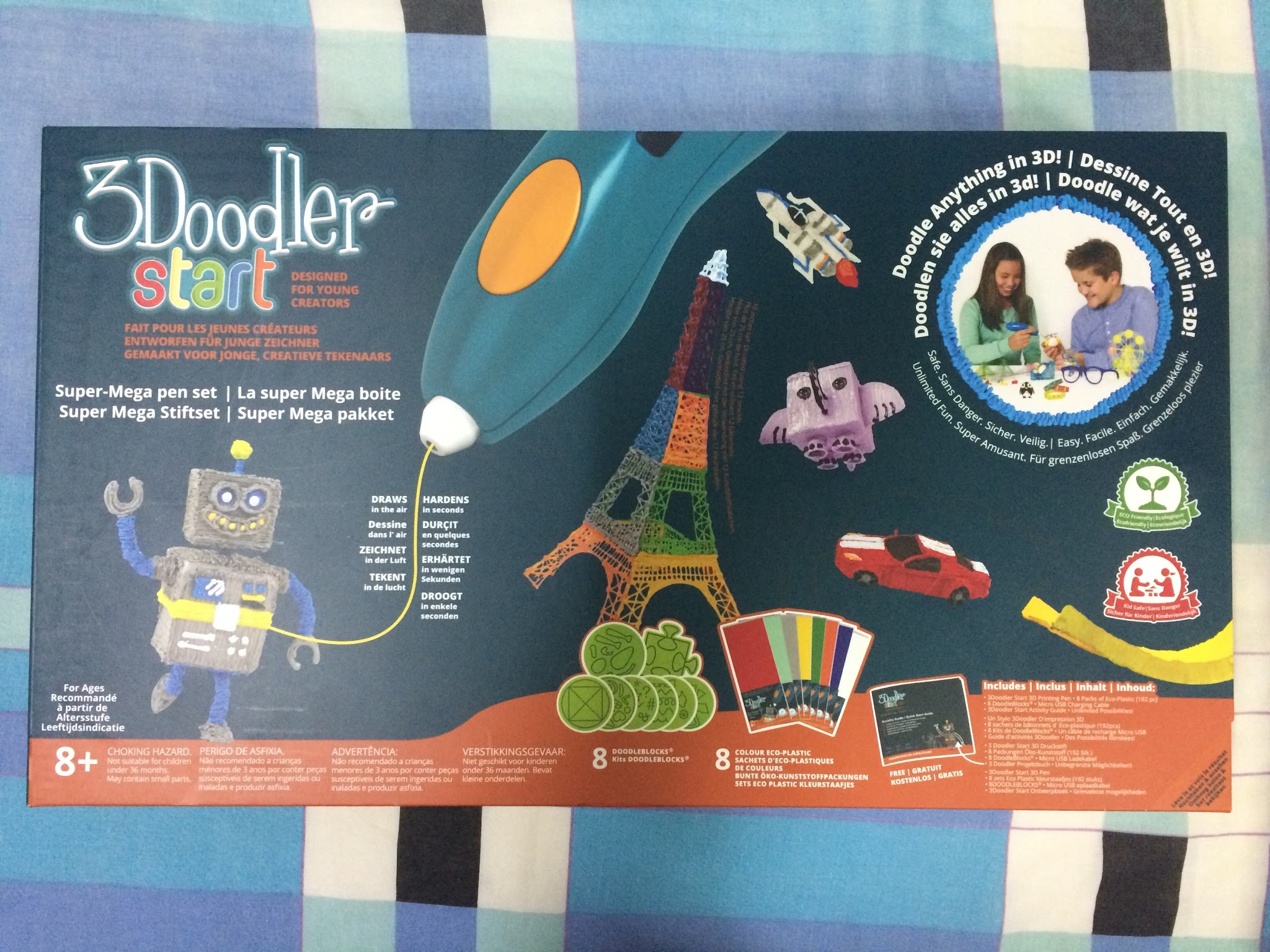 3doodler Start Super Mega Pack 3d Printing Pen 192 Strands Eco