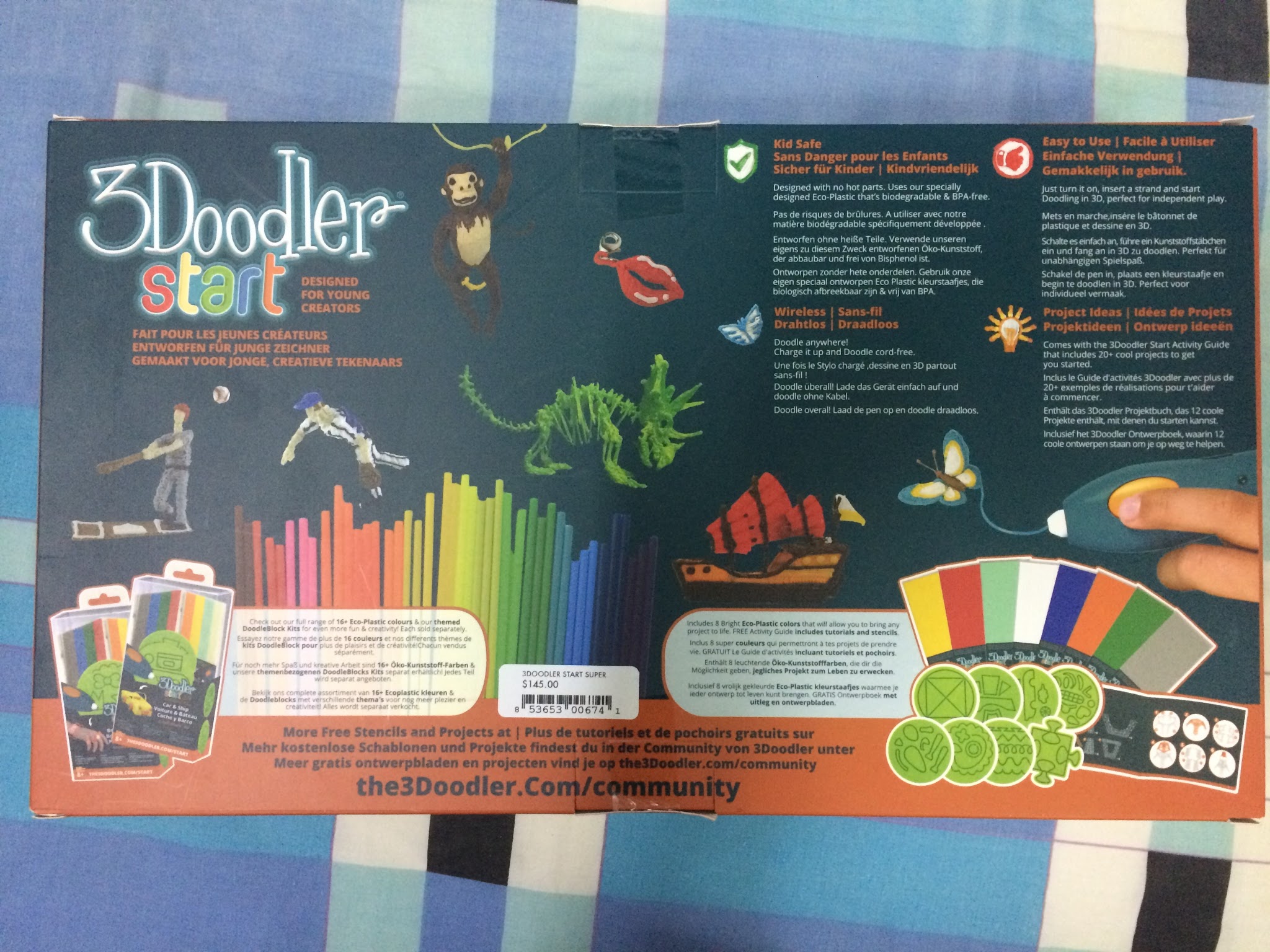 Get Wallpaper 3doodler Start Super Mega Pack 3d Printing Pen 192 Strands Eco For iPhone Free