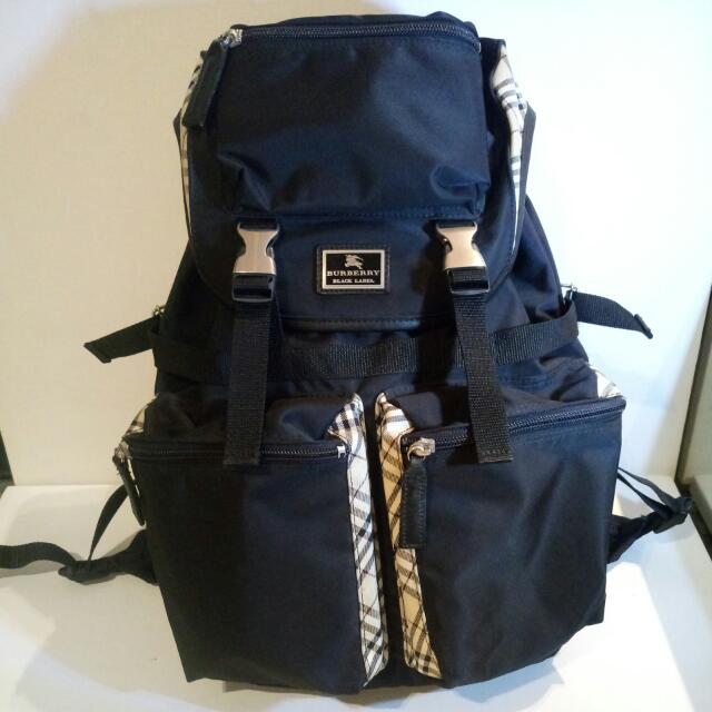 Burberry black label backpack new arrivals