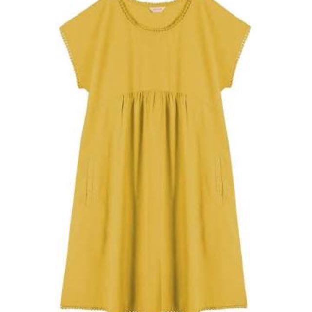GORMAN MUSTARD LINEN COTTON BUNGALOW DRESS S Women s Fashion Clothes on Carousell