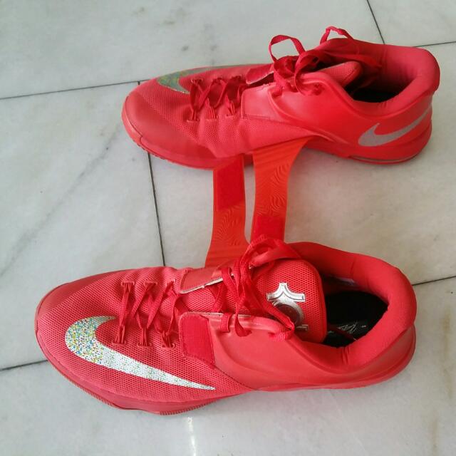KD basketball shoes casual red strap kevin durant