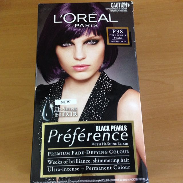 L Oreal Deep Purple Pearl Health Beauty Hair Care Styling On