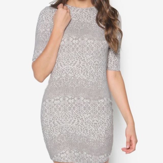 NWOT Missguided Jacquard Bodycon Dress Women s Fashion Dresses Sets Jumpsuits on Carousell