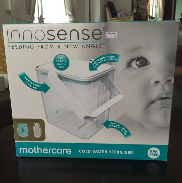 Mothercare cold sale water steriliser
