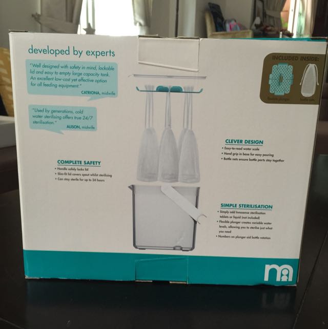 mothercare cold water steriliser