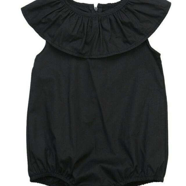 baby girl black jumpsuit