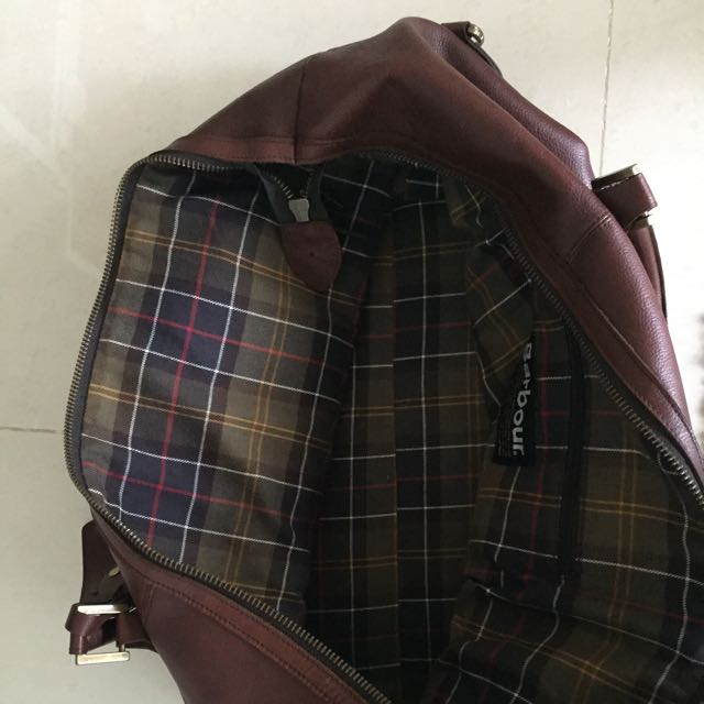 Barbour Explorer Weekender Leather Bag Men s Fashion Bags Sling