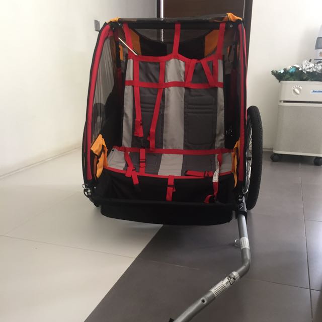 Copilot model a 2025 double bike trailer