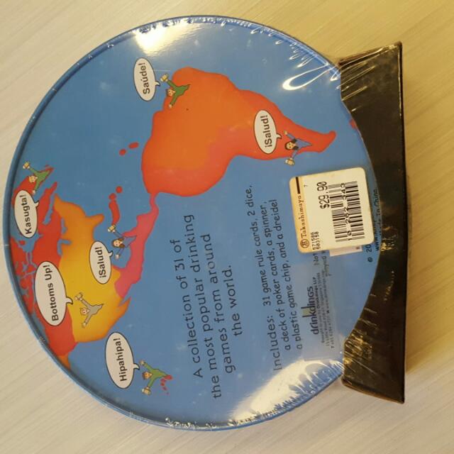 Drinking Games From Around The World Toys Games Board Games Cards On Carousell