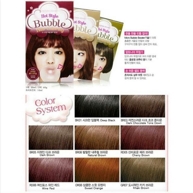 Etude House Hot Style Bubble Hair Coloring Olshop Fashion Olshop