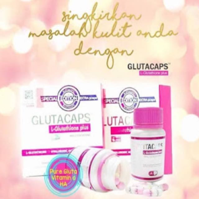 Glutacaps Blister Health Beauty Skin Bath Body On Carousell