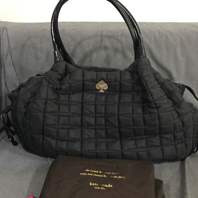kate spade quilted diaper bag