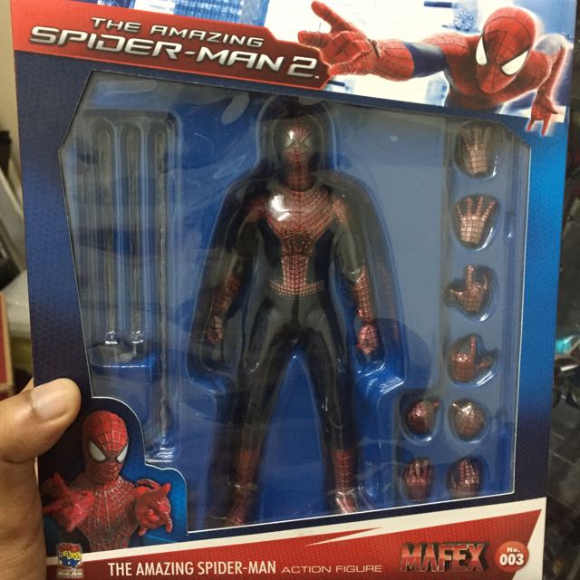 Mafex Amazing Spiderman 2, Hobbies & Toys, Toys & Games on Carousell