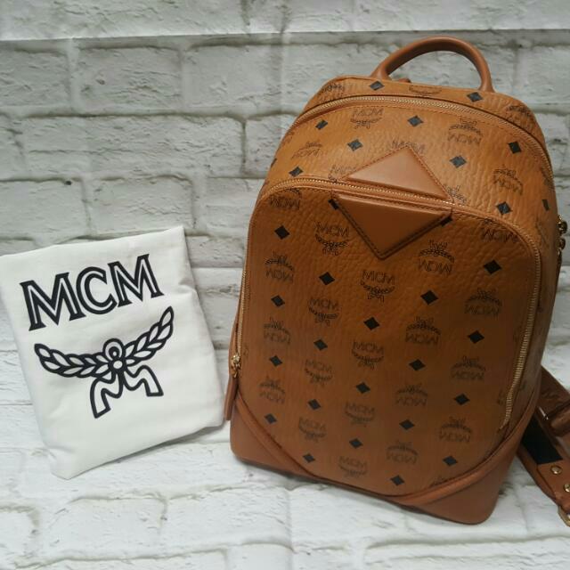 Mcm deals duke backpack