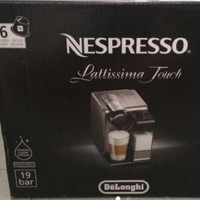 Nespresso Lattissima Touch, TV & Home Appliances, Kitchen Appliances ...