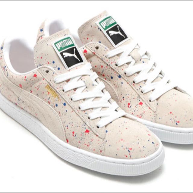 puma suede classic splatter