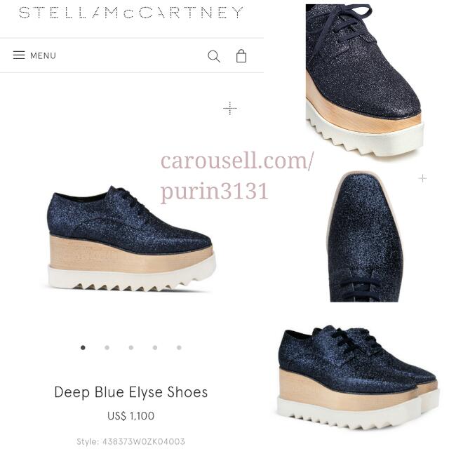 Stella Mccartney Elyse Platform Shoes