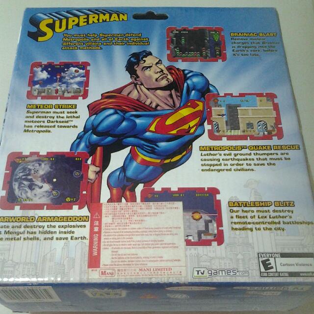 Superman Plug And Play TV Games, Hobbies & Toys, Toys & Games on Carousell