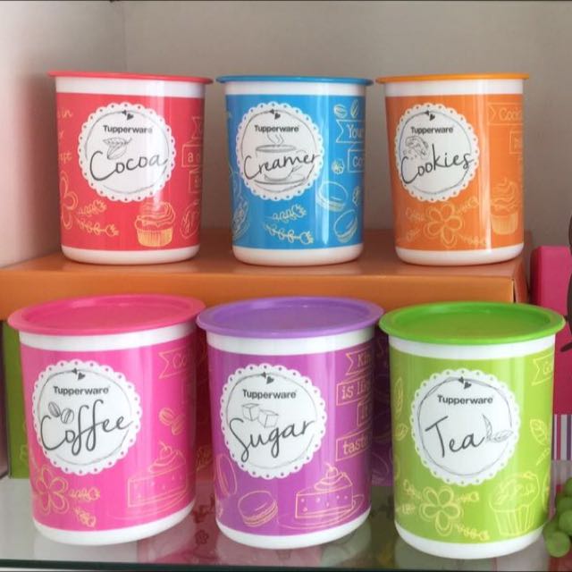 Tupperware Coffee Tea Friends Set
