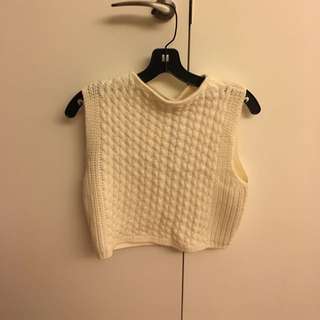 紐約人氣精品-Club Monaco 羊毛短版背心 (含運）