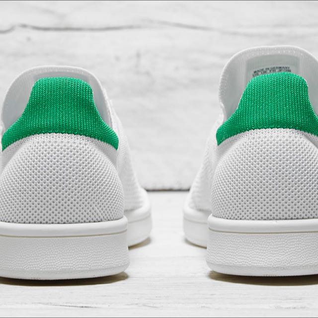 Adidas Stan Smith Primeknit Green White Men s Fashion Footwear