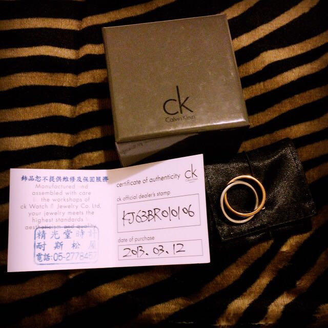 Calvin klein coil jewelry new arrivals