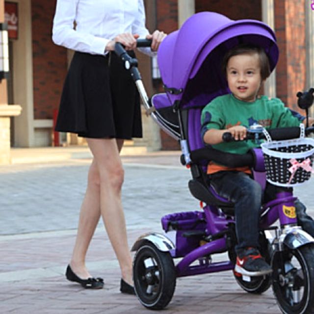 Reversible Seat Tri cycle For Baby Toddler With shock Absorber children Infant Toy R Us Mummy